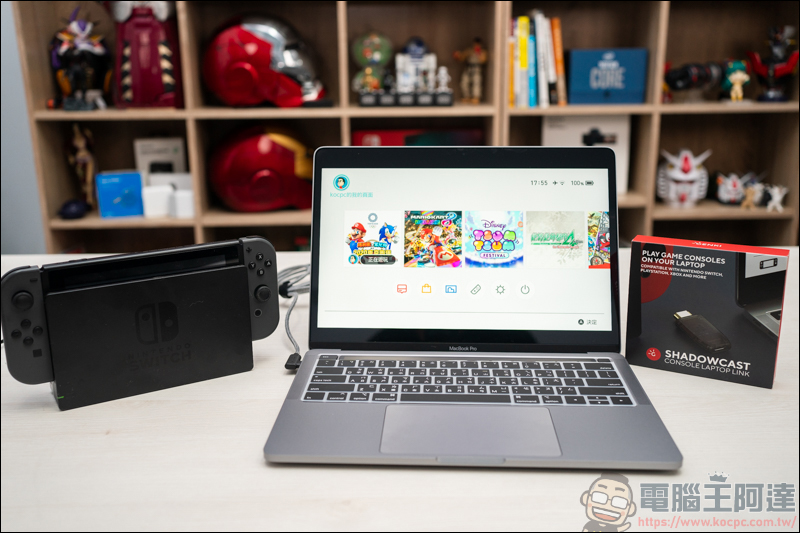 GENKI ShadowCast 影音傳輸棒開箱，筆電秒變Switch、PS5、XBOX螢幕 - 電腦王阿達