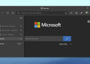 啟動加快 41% 的微軟 Edge 更新到來，方便的垂直分頁也全面開放