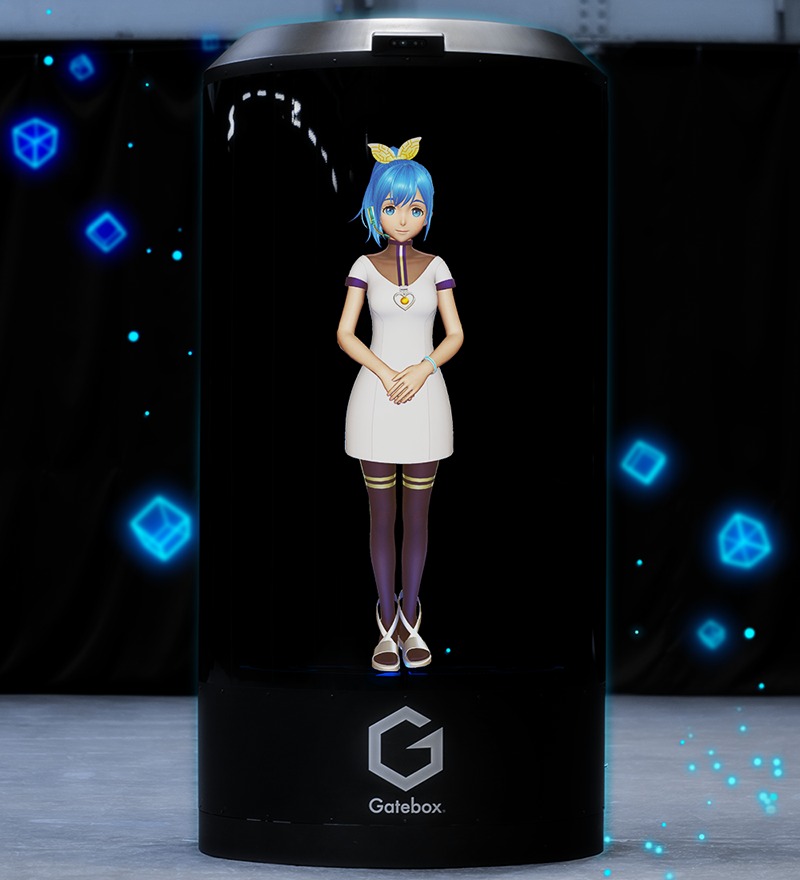 Gatebox將推出真人版尺寸「Gatebox Grande」 朝商用化前進 - 電腦王阿達
