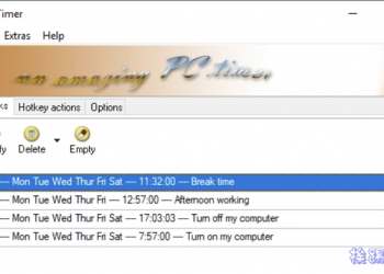 PC AutoTimer – Windows系統自動計時器，限時免費中~