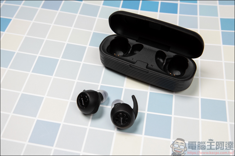 聲特科技 SpearX M2 開箱：6.4mm 釹鐵硼動圈式單體 | 10+20 小時超長續航 | 通透模式 | aptX 音訊編碼 | MEMS麥克風+高通 cVc 降噪技術 - 電腦王阿達