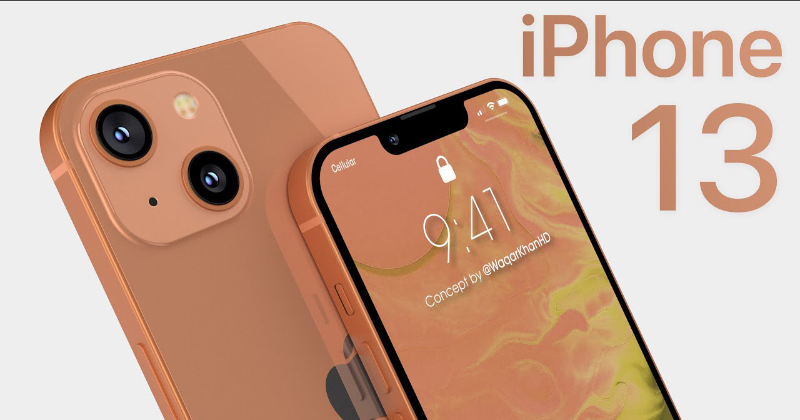 iPhone 13 最新渲染圖曝光！瀏海縮小、主相機鏡頭排列方式改變