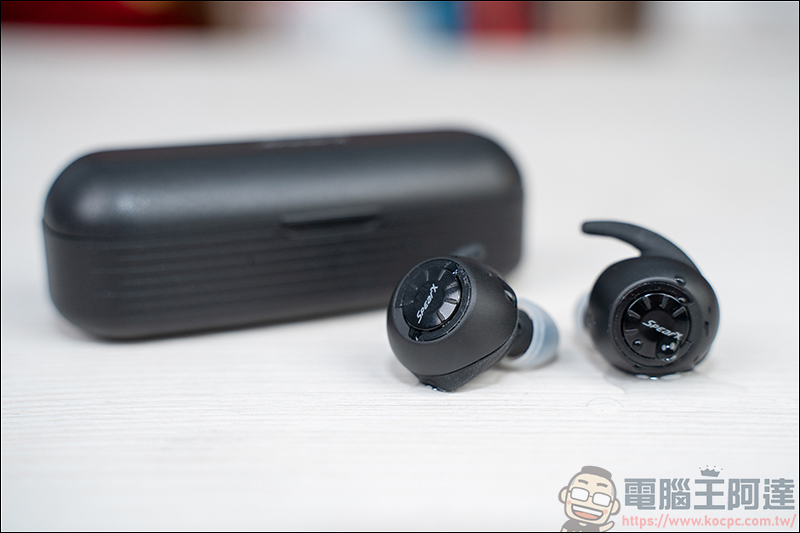 聲特科技 SpearX M2 開箱：6.4mm 釹鐵硼動圈式單體 | 10+20 小時超長續航 | 通透模式 | aptX 音訊編碼 | MEMS麥克風+高通 cVc 降噪技術 - 電腦王阿達
