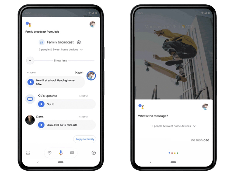 Google 助理「家庭語音廣播」不再限定（實體）家中，智慧螢幕也有功能更新！ - 電腦王阿達