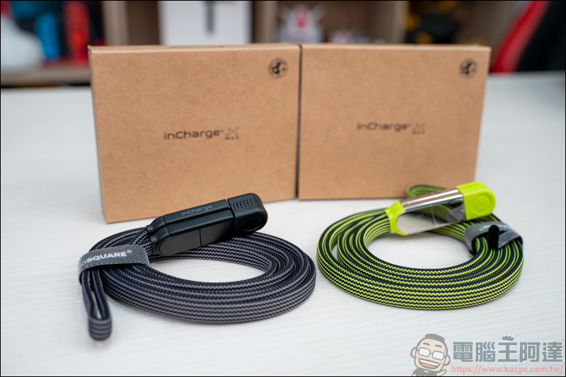inCharge X 六合一傳輸線開箱，支援100W極速充電、高速雙向資料傳輸、OTG反向充電..一條抵六條！ - 電腦王阿達