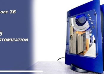 國外玩家分享自行改造的電競版 PS5 機殼，透明面板 + RGB 燈 - 電腦王阿達