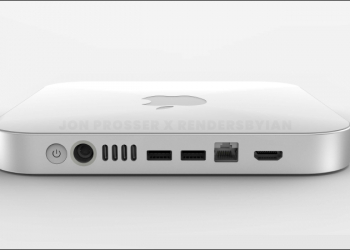 Mac mini M1X 外觀渲染首度曝光！傳將採用磁吸式充電、更薄的機身