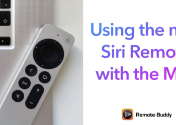 全新 Apple TV  Remote 遙控器支持在 Mac 上控制瀏覽器、簡報及多媒體播放（搭配 Remote Buddy App）