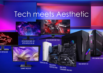 微星推出一系列電競顯示器、主機、無線滑鼠與真無線藍牙耳機