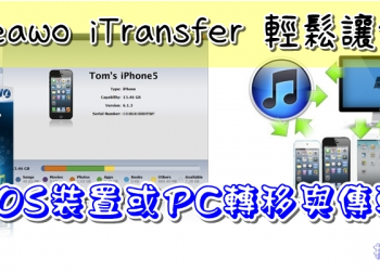 Leawo iTransfer 讓你在iOS裝置或PC輕鬆轉移與傳輸