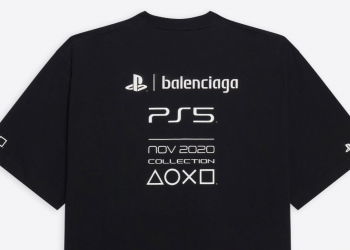 時裝品牌BALENCIAGA X PlayStation5 聯名服飾 單件22,000 元起