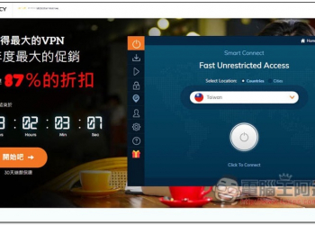 優質 VPN 打 87% 後再折 20% 優惠最後入手機會！這 6 個是你可以獲得的好處 - 電腦王阿達