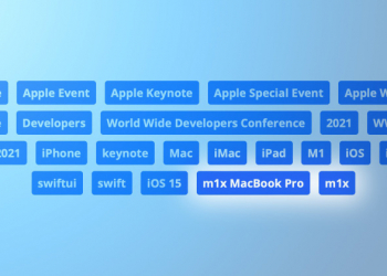 M1X MacBook Pro 標籤在 WWDC 2021 蘋果官方直播影片被發現，有望於近期無預警推出？