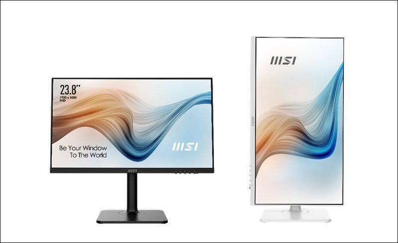 超實用工作型電競螢幕 MSI Modern MD241P 開箱 - 01