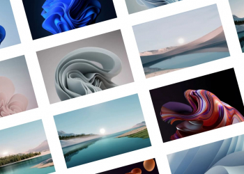 洩露版Windows 11桌布系統聲音懶人包下載，含34張高畫質桌布