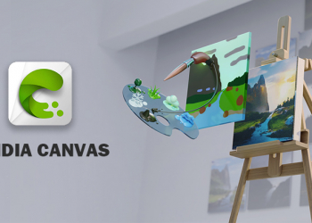 Nvidia Canvas 讓塗鴉變成栩栩如生的照片，免費測試版開放下載