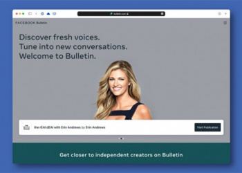 Facebook 推出新聞通訊服務「Bulletin」，提供文字創作者全新營利平台