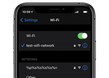 iPhone Wi-Fi 遇到特定字串就趴掉？可能真的與「%」有關…