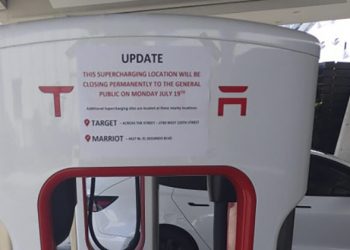 Tesla 指標性的首個超充站將不再對外開放