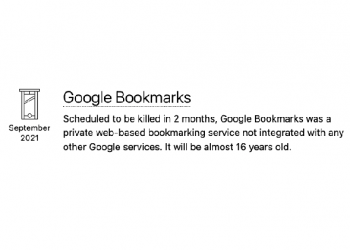 Google 要你跟「書籤」告別，9/30 終止服務