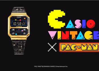 「CASIO VINTAEGE × PAC-MAN」主題電子錶 滿滿電玩《小精靈》元素