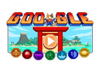 Google 網頁小遊戲《Doodle 冠軍島運動會》像素風體驗奧運氛圍