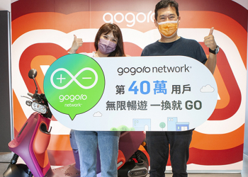 Gogoro Network 突破 40 萬用戶，幸運兒獲終身免繳電池資費大禮