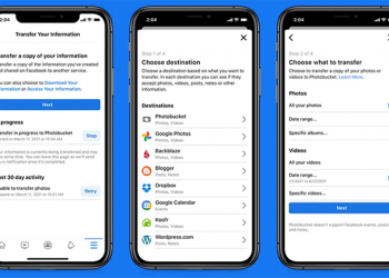 Facebook 資料轉移新增「Google 日曆 」選項，行事曆也能快速搬家了！