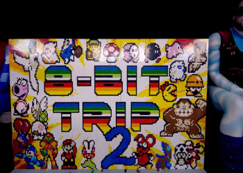 玩家耗時 9 年，用 15 萬塊樂高零件製作動畫《8-Bit Trip 2》