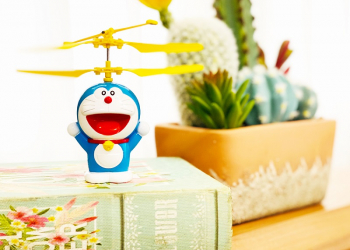 「飛天哆啦A夢」遙控玩具 再現會飛的哆啦A夢