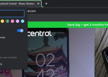 Chrome 方便的「分頁群組」功能，準備加入儲存功能了！