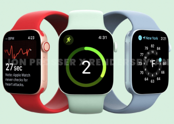 Apple Watch Series 7 傳聞尺寸放大 30%，分別為 41mm 與 45mm