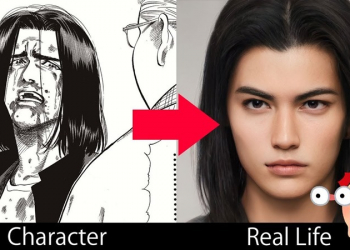 日本神人利用 AI 機器學習將《灌籃高手》角色真人化，晴子超正 - 電腦王阿達