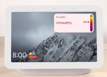 Google Nest Hub 智慧顯示器開始提供空氣品質資訊了
