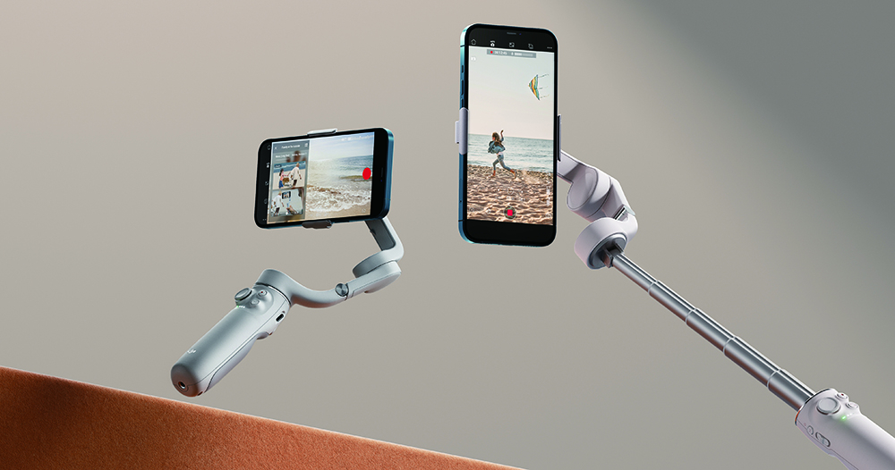 「伸縮自如」的 DJI OM 5 手機穩定器發表，嫌貴還有不到 3 千的 OM 4 SE