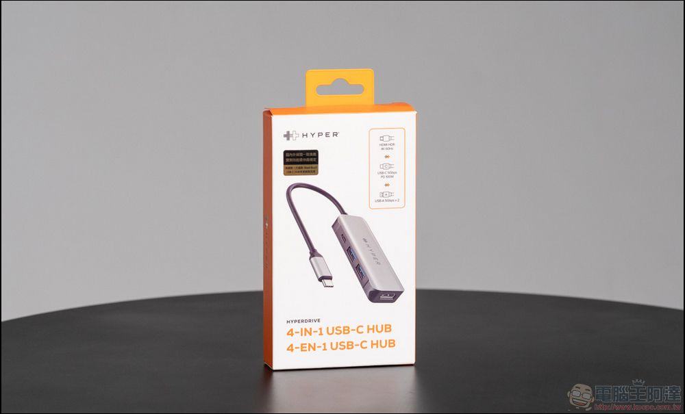 美國通路銷售冠軍：高效能專業工作站級Gen2 USB-C Hub 、全新HyperDrive USB-C Hub 4in1 集線器 - 電腦王阿達