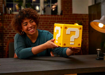 樂高與任天堂再度合作，帶來「超級瑪利歐 64 問號方塊」套裝