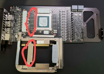 國外 GeForce RTX 3080 Ti TUF OC 顯卡異常過熱，拆開後發現整排 GDDR6X 散熱膠遺失 - 電腦王阿達