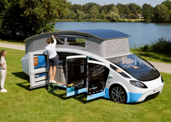 這台太陽能露營車將啟動 3,000 公里自給自足的歐洲公路之旅