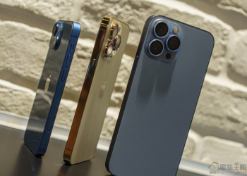 iPhone 13 Pro Max 開箱圖賞，用 imos 全機防護將天峰藍的滑順永留手心