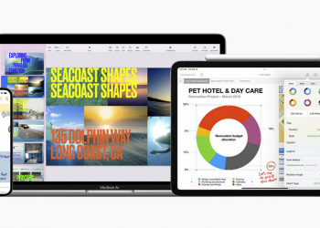 蘋果 Keynote、Pages 與 Numbers 全面更新，以行動力量全面強化體驗