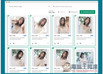 Image Extractor 貼上網址，就能一鍵下載網頁所有圖片、指定圖片的免費線上工具