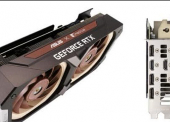 華碩越南員工手滑曝光了一張新顯卡，上面裝的是貓頭鷹 Noctua 的風扇