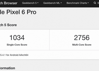 Google Pixel 6 Pro 最新跑分曝光，終於展現旗艦級實力？