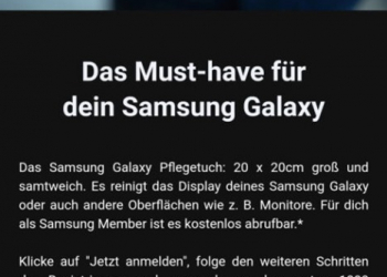 趁 Apple 擦拭布話題正熱，國外 Samsung 也推自家擦拭布，不過是免費贈送給會員 - 電腦王阿達