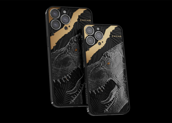 CAVIAR 推出暴龍牙齒版 iPhone 13，限量 7 部 8000 萬年前化石帶著走