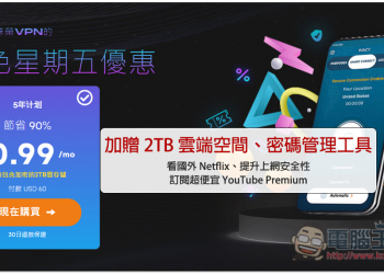 最後機會！Ivacy 黑五超殺優惠每月 0.99 美金，還加贈 2TB 雲端空間、密碼管理工具