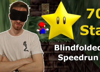國外超強玩家蒙眼完成 Speedrun《超級瑪利歐64》，2 小時內蒐集 70 顆星星 - 電腦王阿達