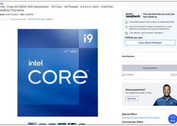 國外 BestBuy 洩漏 Intel 第 12 代非 K 系列處理器售價與規格，售價 60 美金起 - 電腦王阿達