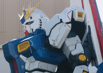 日本福岡「RX-93ff ν鋼彈」組裝接近完工，實物超霸氣！